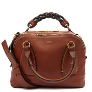 Picture of Chloe Tote Daria - Medium in Brown, Leather