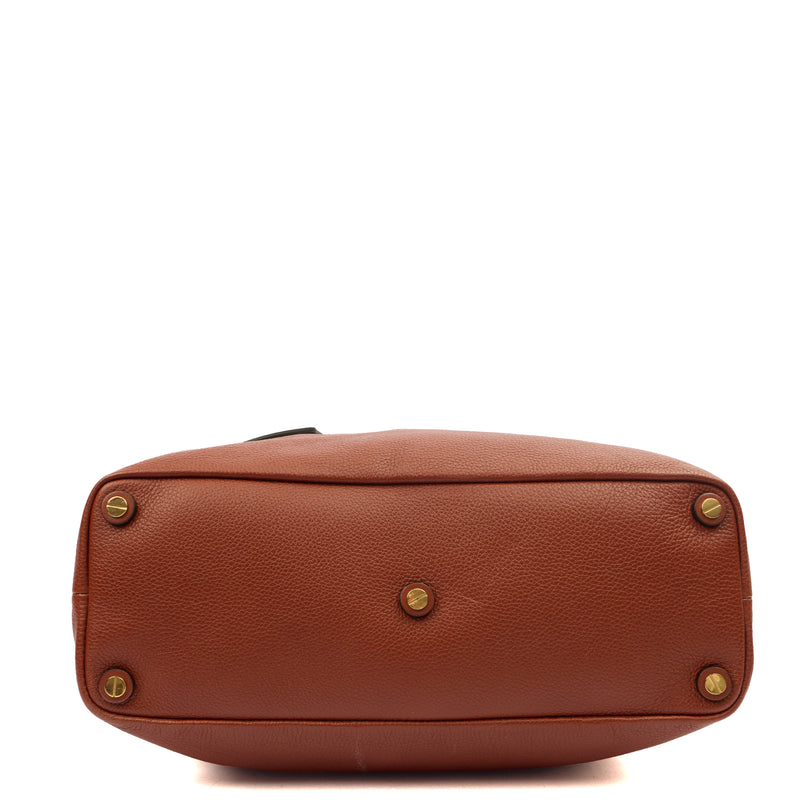 Picture of Chloe Tote Daria - Medium in Brown, Leather