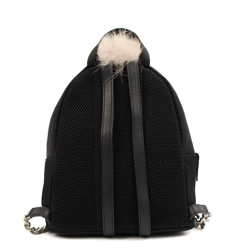 Picture of Fendi Mini Backpack Monster Backpack in Black, Fabric