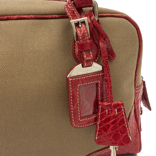 Picture of Prada Shoulder Bag Shoulder Bag in Red, Fabric