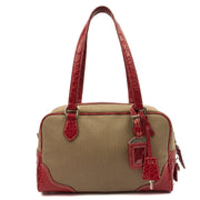Picture of Prada Shoulder Bag Shoulder Bag in Red, Fabric