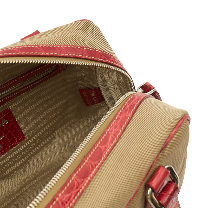 Picture of Prada Shoulder Bag Shoulder Bag in Red, Fabric