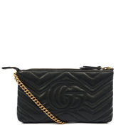 Picture of Gucci Cross Body Marmont Mini Chain Bag in Black, Leather