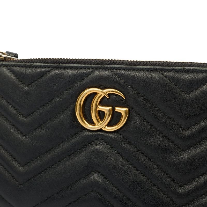 Picture of Gucci Cross Body Marmont Mini Chain Bag in Black, Leather