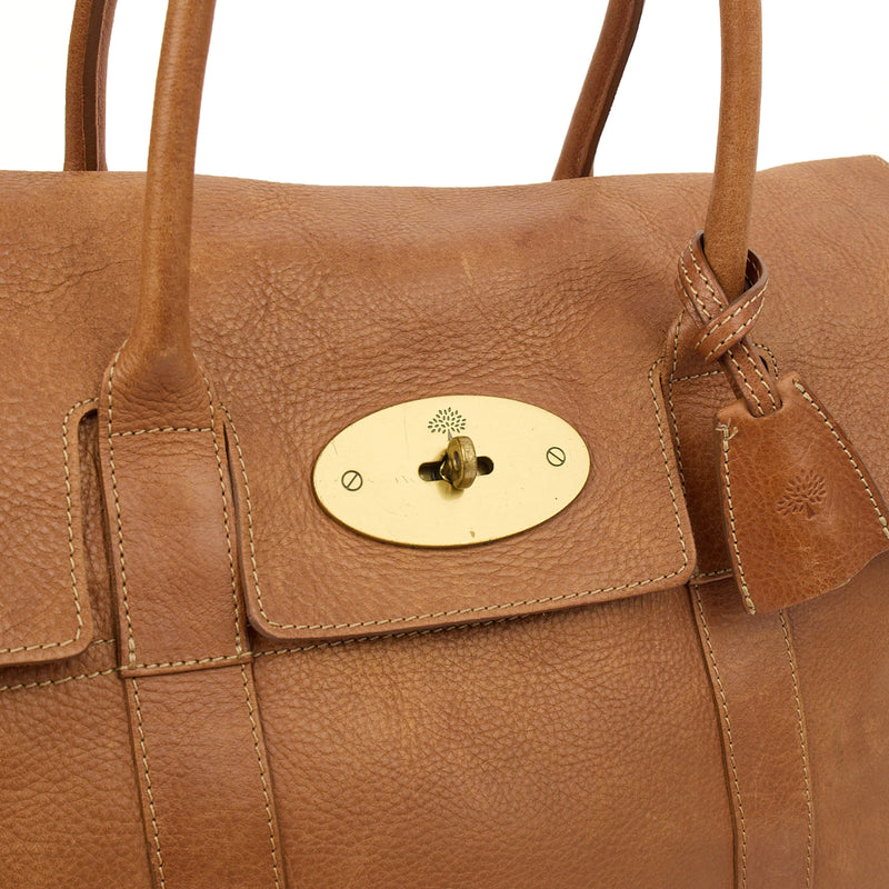 Picture of Mulberry Tote Bayswater Heritage in Oak, Leather