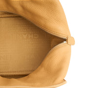 Picture of Chanel Top Handle Bowler in Cream, Calfskin Leather