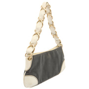 Picture of Chanel Shoulder Bag Vintage Shoulder Bag in Grey, Fabric