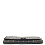 Picture of Prada Cross Body Wallet On Chain in Black, Calfskin