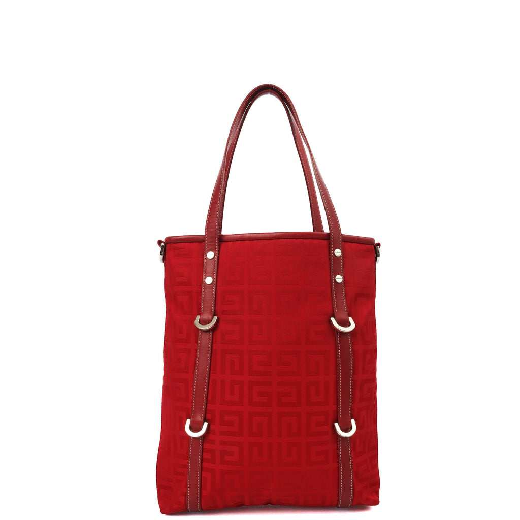 Givenchy ボディバッグ レッド/ブラック Givenchy Tote Shoulder Bag in Red, Fabric | The Handbag Clinic