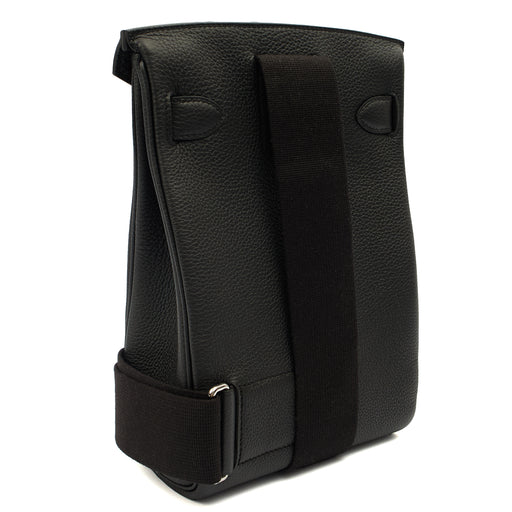 Picture of Hermes Cross Body Hac a Dos PM in Black, Togo Leather