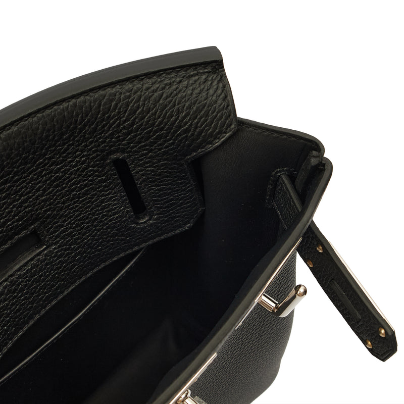 Picture of Hermes Cross Body Hac a Dos PM in Black, Togo Leather