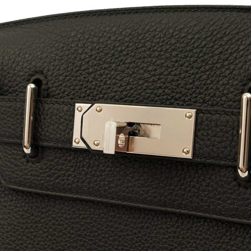 Picture of Hermes Cross Body Hac a Dos PM in Black, Togo Leather