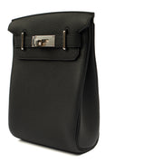 Picture of Hermes Cross Body Hac a Dos PM in Black, Togo Leather