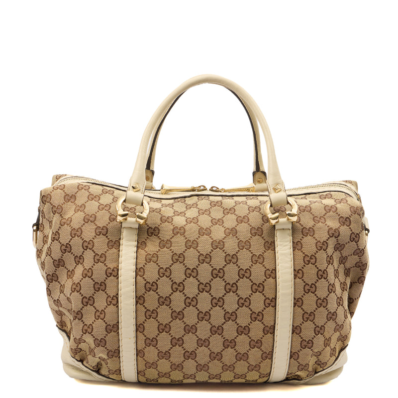 Picture of Gucci Shoulder Bag Tote in Brown, GG Supreme Canvas