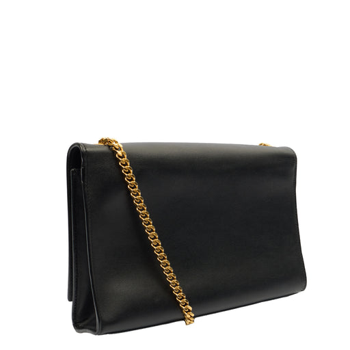 Picture of Saint Laurent Cross Body Kate Medium Tassle in Black, Calfskin Leather