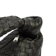 Picture of Bottega Veneta Shoulder Bag Jodie - Teen in Black, Intrecciato Nappa
