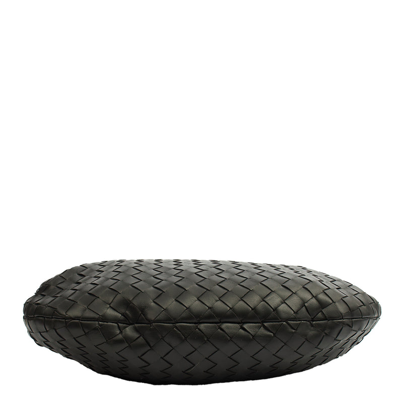 Picture of Bottega Veneta Shoulder Bag Jodie - Teen in Black, Intrecciato Nappa