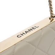 Picture of Chanel Cross Body Chanel 19 Wallet On Chain in Grey, Lambskin Leather