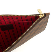 Picture of Louis Vuitton Clutch Neverfull MM Pouch in Damier Ebene, Leather