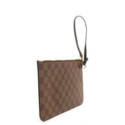 Picture of Louis Vuitton Clutch Neverfull MM Pouch in Damier Ebene, Leather