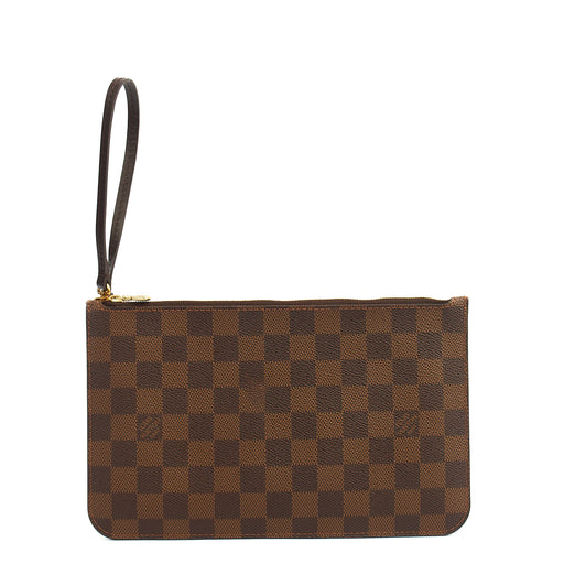 Picture of Louis Vuitton Clutch Neverfull MM Pouch in Damier Ebene, Leather