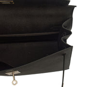 Picture of Hermes Top Handle Kelly 32 in Black, Epsom Leather