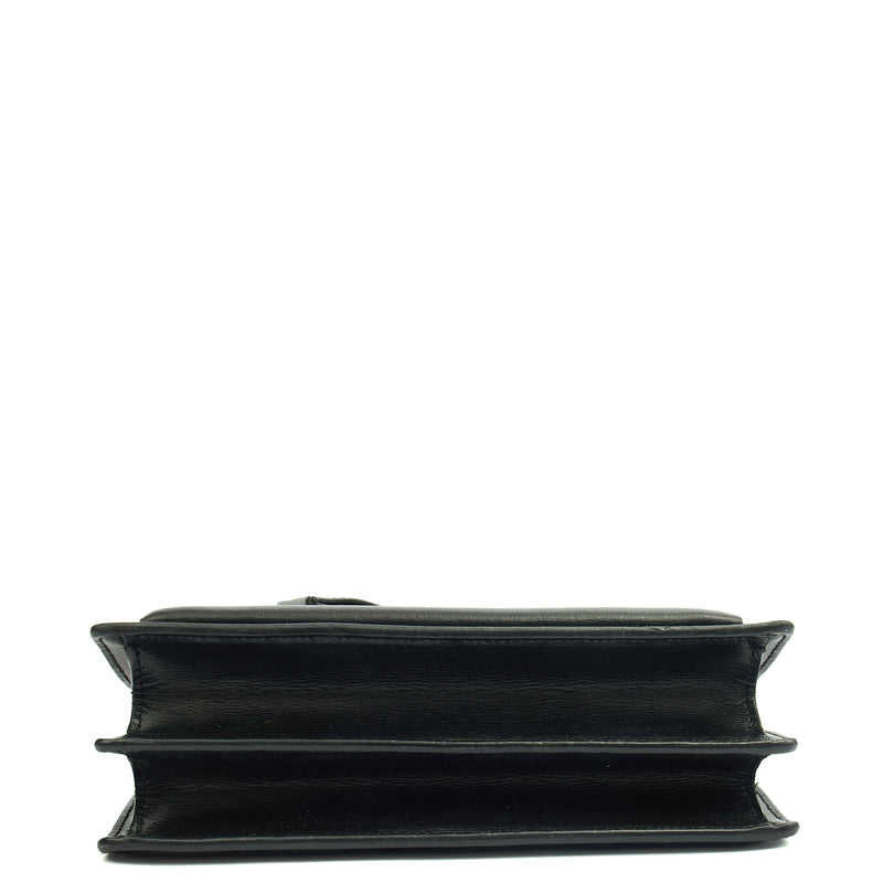 Picture of Saint Laurent Cross Body Sunset - Medium in Black, Leather