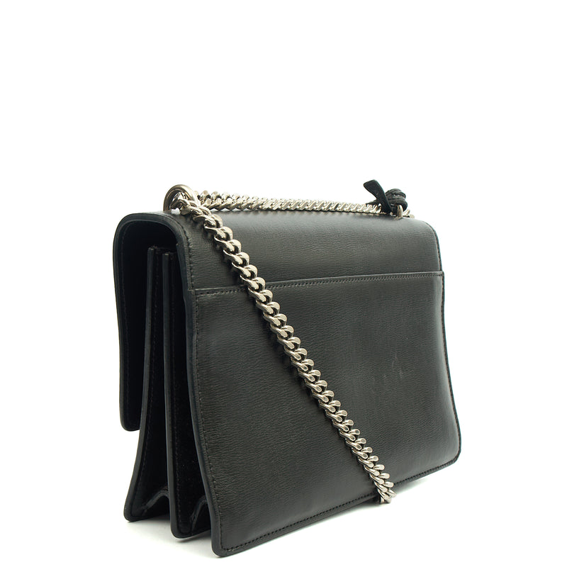 Picture of Saint Laurent Cross Body Sunset - Medium in Black, Leather