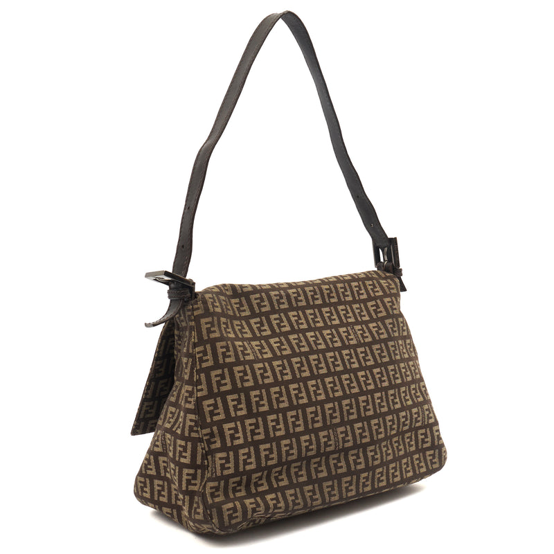 Picture of Fendi Shoulder Bag Mama in Zucca FF, Canvas