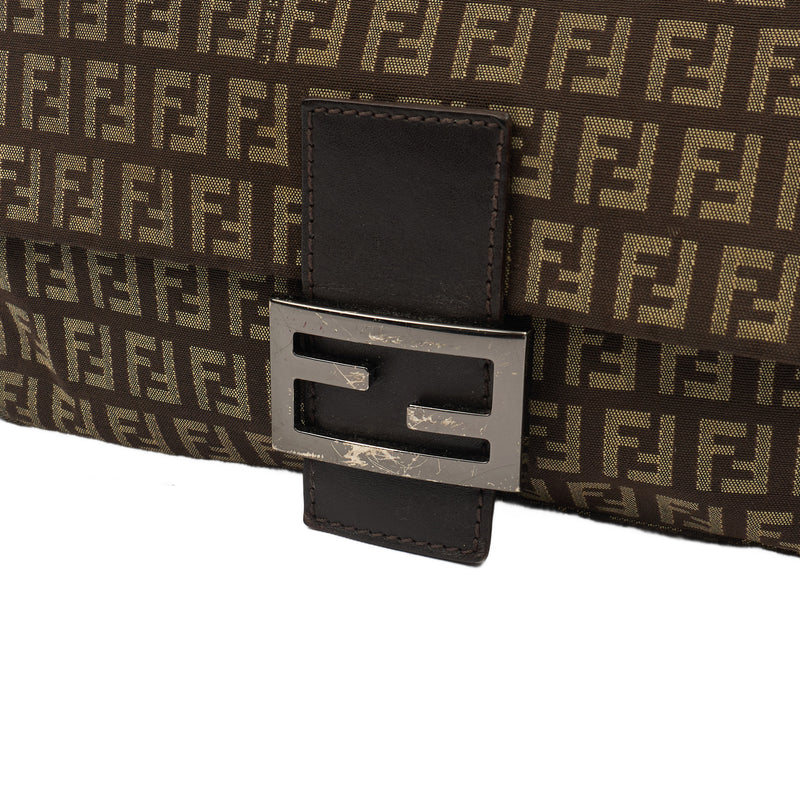 Picture of Fendi Shoulder Bag Mama in Zucca FF, Canvas