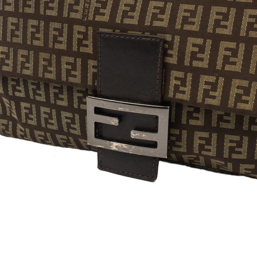Picture of Fendi Shoulder Bag Mama in Zucca FF, Canvas