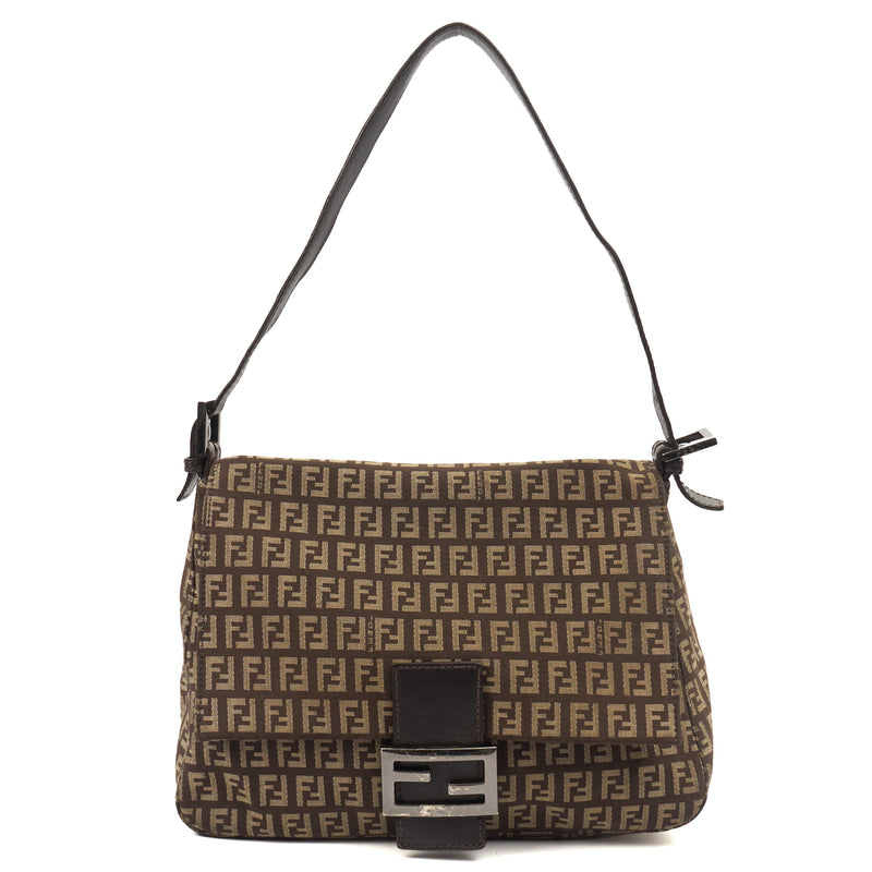 Picture of Fendi Shoulder Bag Mama in Zucca FF, Canvas