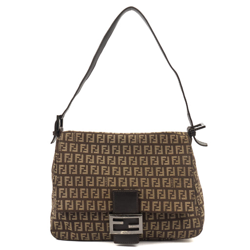 Picture of Fendi Shoulder Bag Mama in Zucca FF, Canvas