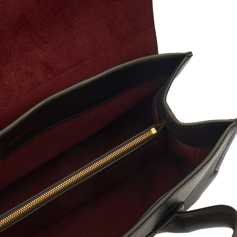 Picture of Mulberry Tote Seaton in Black, Leather
