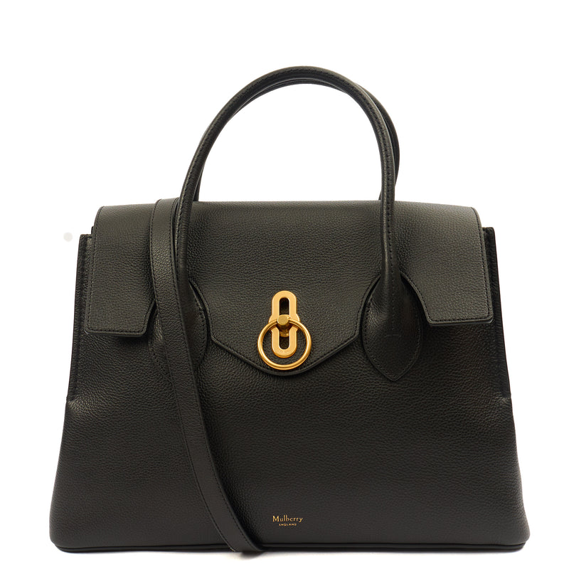 Picture of Mulberry Tote Seaton in Black, Leather