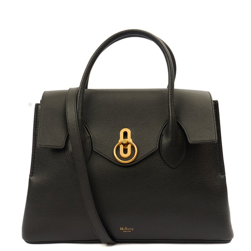 Picture of Mulberry Tote Seaton in Black, Leather