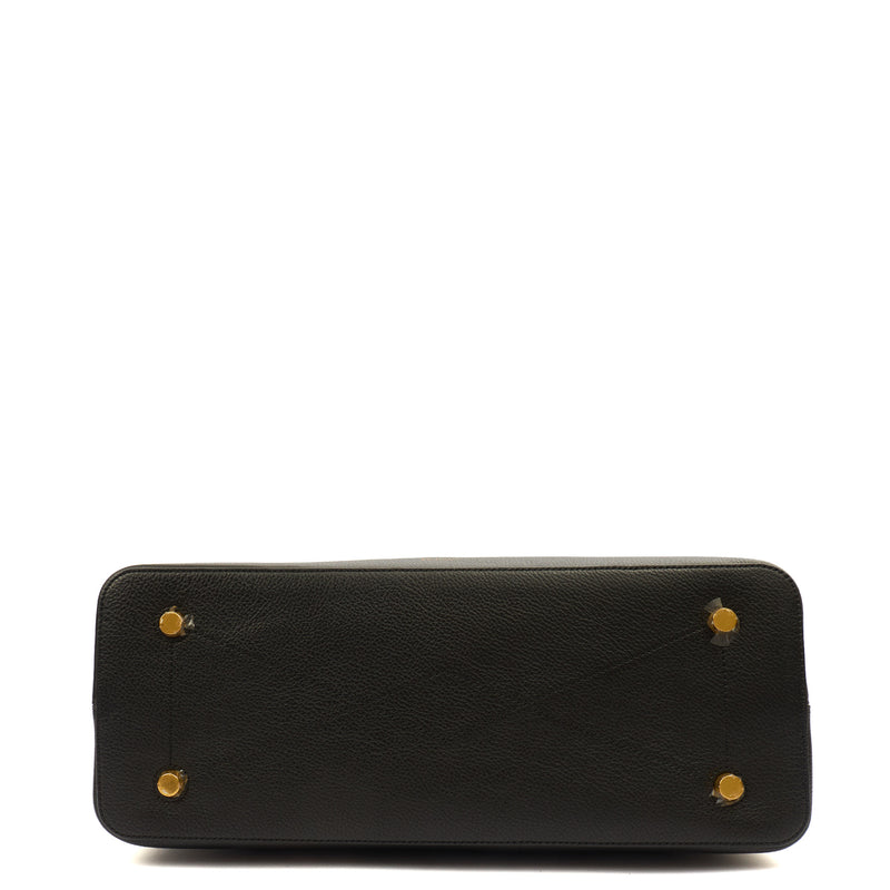 Picture of Mulberry Tote Seaton in Black, Leather