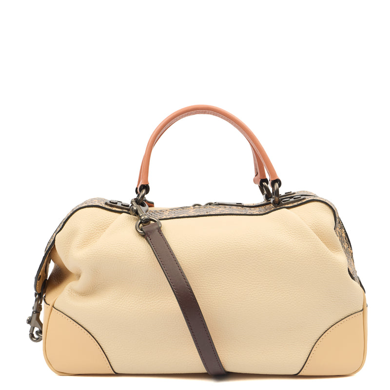 Picture of Coach Tote Lane in Neutral, Leather