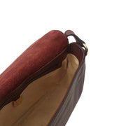 Picture of Mulberry Satchel Tessie Satchel in Oxblood, Calfskin Leather