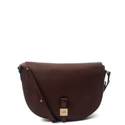 Picture of Mulberry Satchel Tessie Satchel in Oxblood, Calfskin Leather