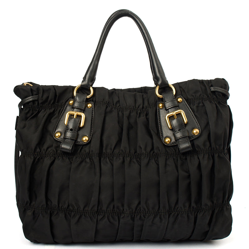 Picture of Prada Shoulder Bag Lux Tote in Black, Nylon