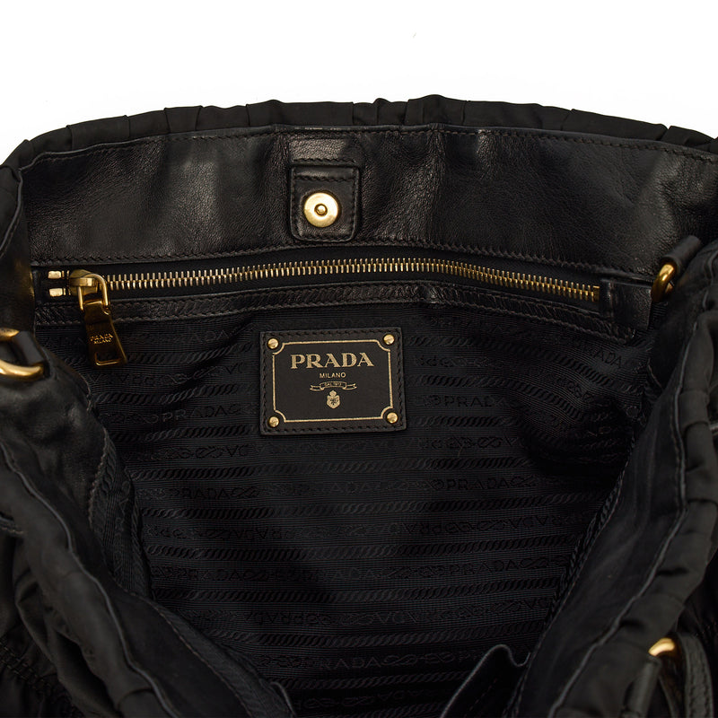 Picture of Prada Shoulder Bag Lux Tote in Black, Nylon