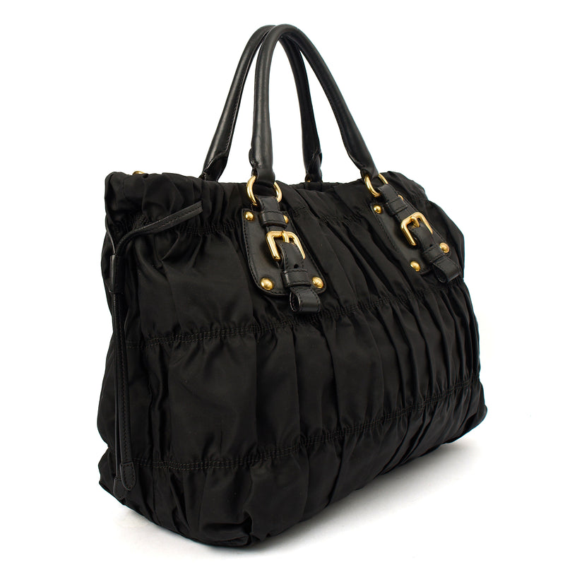 Picture of Prada Shoulder Bag Lux Tote in Black, Nylon