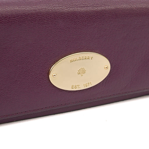 Picture of Mulberry Purse Wallet in Purple, Calfskin Leather