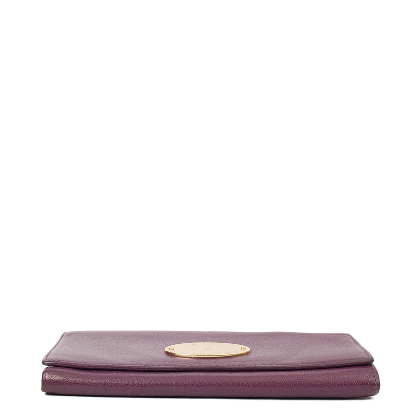 Picture of Mulberry Purse Wallet in Purple, Calfskin Leather