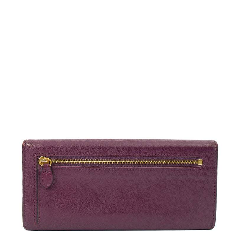 Picture of Mulberry Purse Wallet in Purple, Calfskin Leather