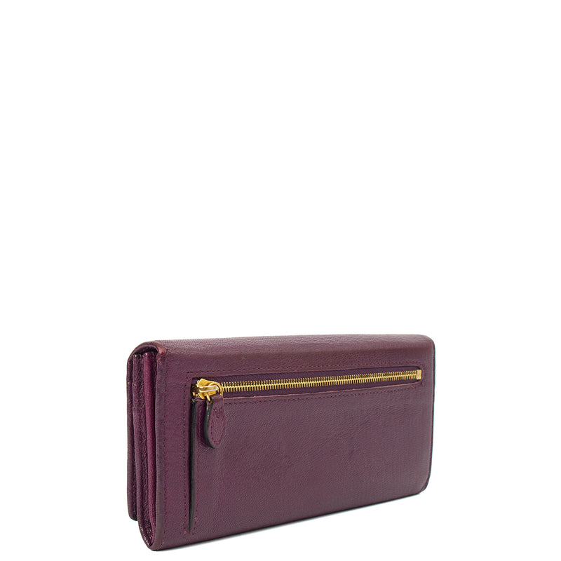 Picture of Mulberry Purse Wallet in Purple, Calfskin Leather