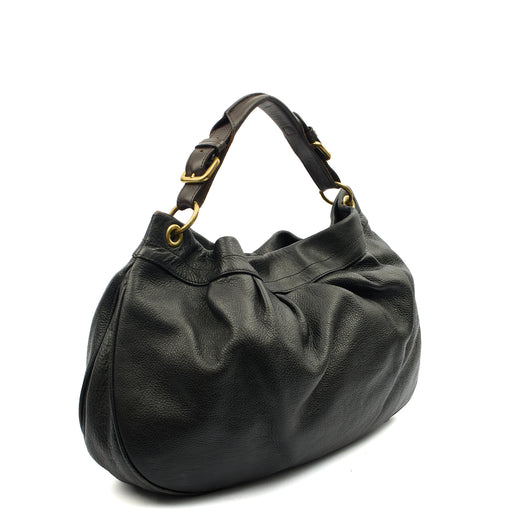 Picture of Mulberry Tote Mitzy Tote in Black, Calfskin Leather