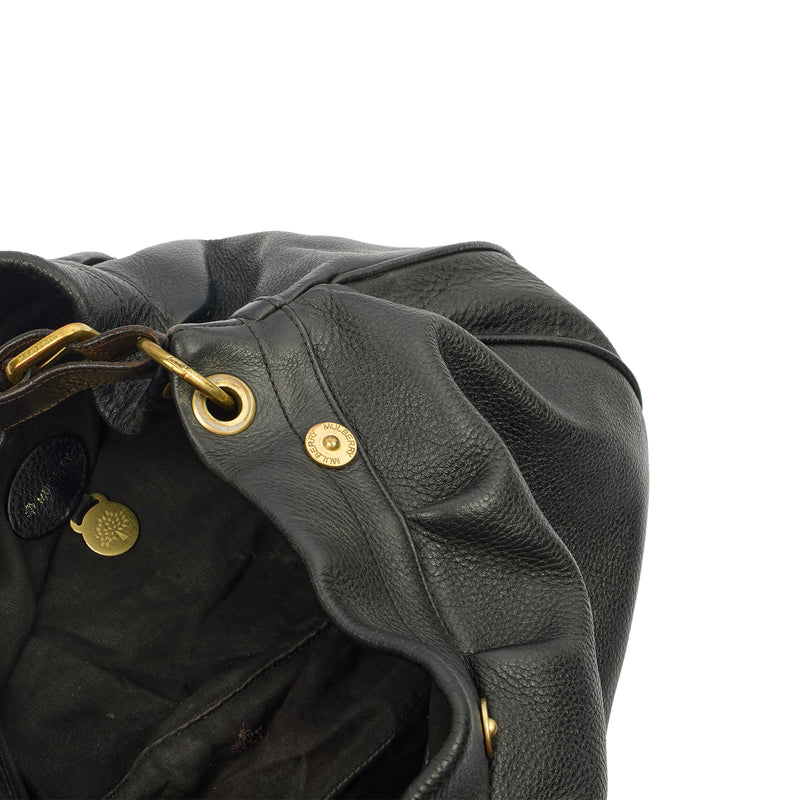 Picture of Mulberry Tote Mitzy Tote in Black, Calfskin Leather