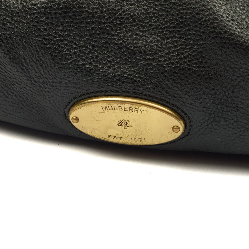 Picture of Mulberry Tote Mitzy Tote in Black, Calfskin Leather